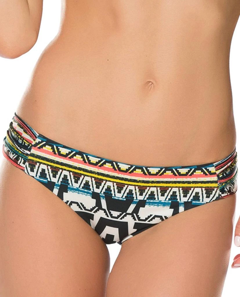 Becca Women's Side Shirred Hipster Bikini Bottom 1