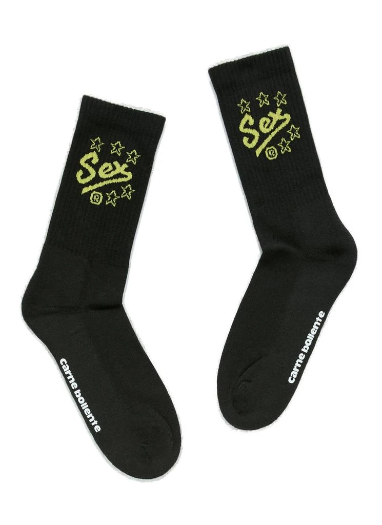 Carne Bollente Carne Bollente Jacquard Socks 1