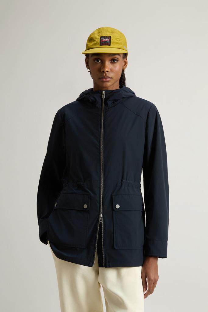 Woolrich Urban Touch Hooded Jacket - Women - Blue