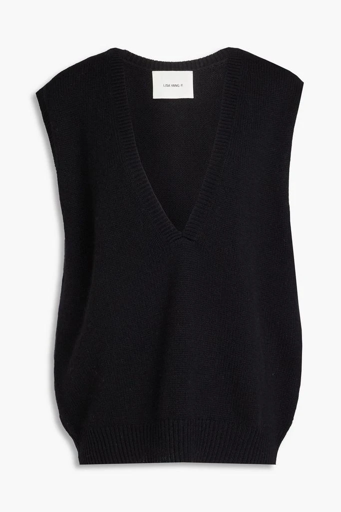 Lisa Yang Ling cashmere vest 1