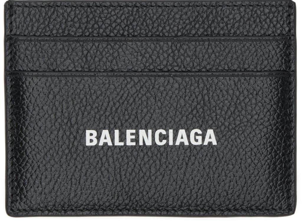 Balenciaga Black Cash Card Holder 1