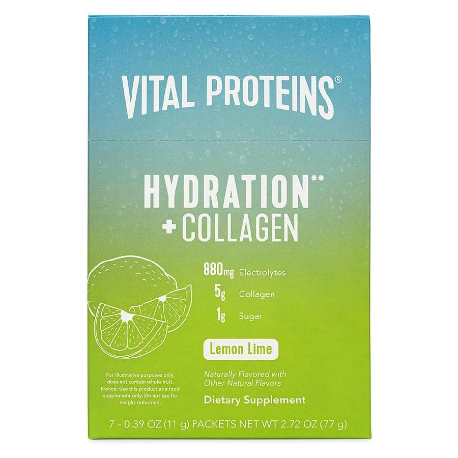 Vital Proteins Hydration + Collagen Packets Lemon Lime 1