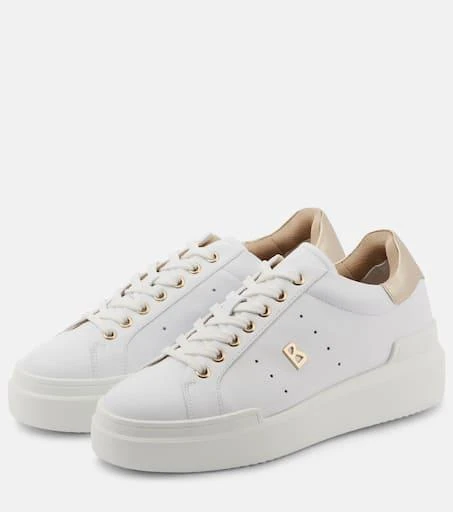 Bogner Hollywood leather platform sneakers 4