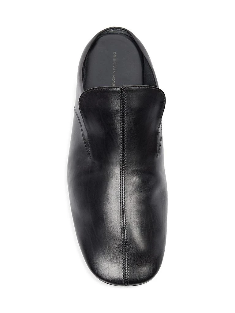 Dries Van Noten Leather Slip-On Mules 5
