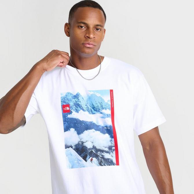 Shop Men's The North Face Heavyweight Mountain Graphic T Shop Men's The North Face Heavyweight Mountain Graphic T