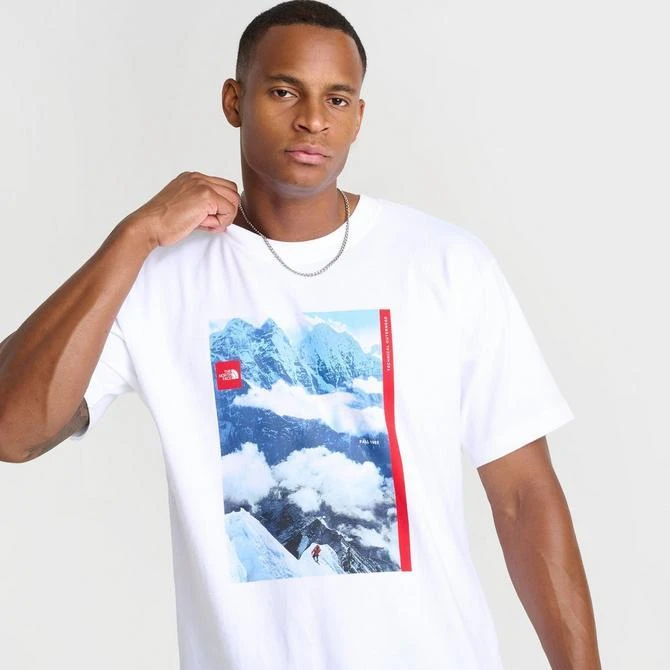 THE NORTH FACE INC Men's The North Face Heavyweight Mountain Graphic T-Shirt 5