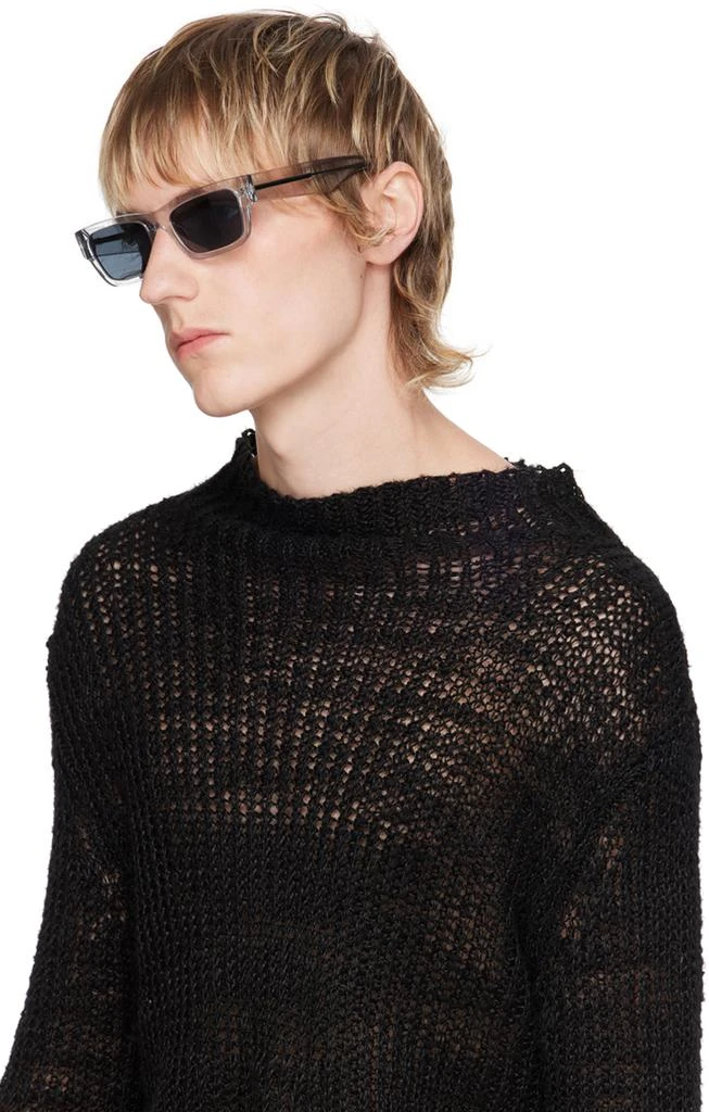 Prada Transparent Rectangular Sunglasses 4