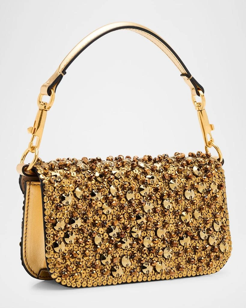 Valentino VLOGO Small Sequined Shoulder Bag 3