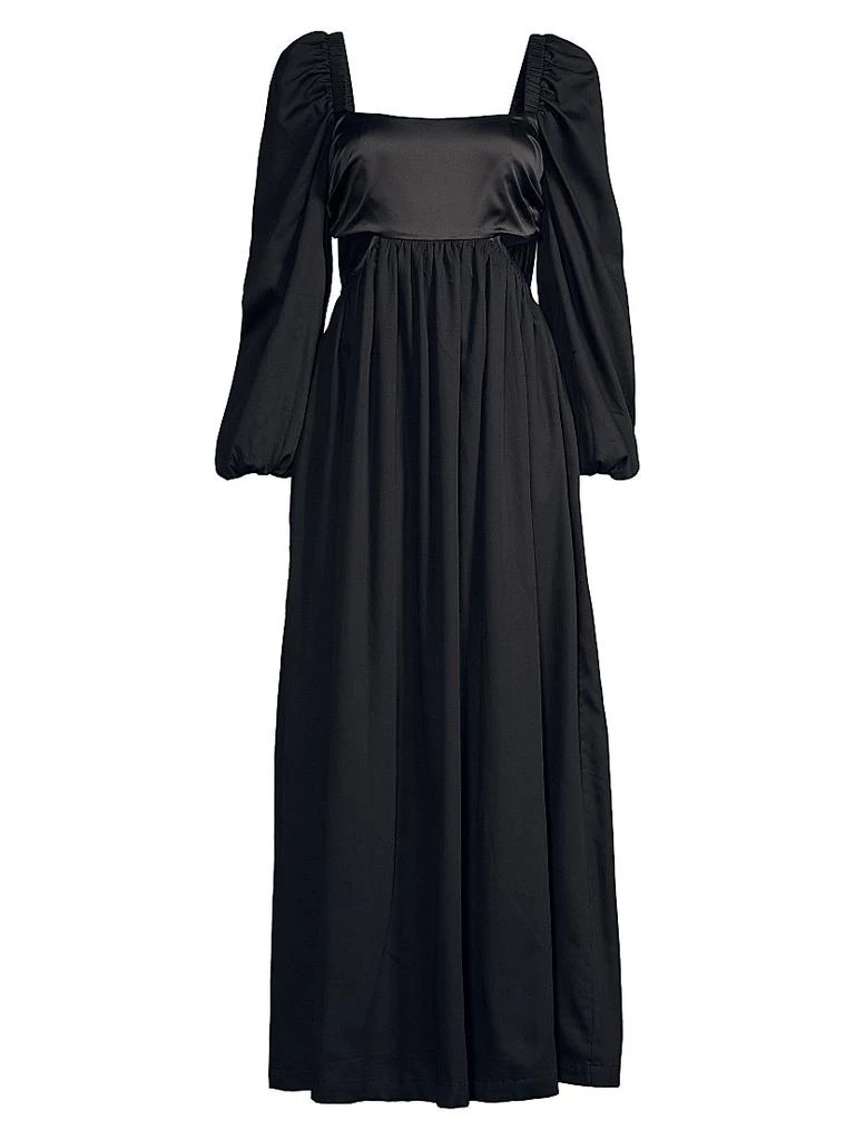 Hansen + Gretel Orbison Balloon-Sleeve Maxi Dress 1