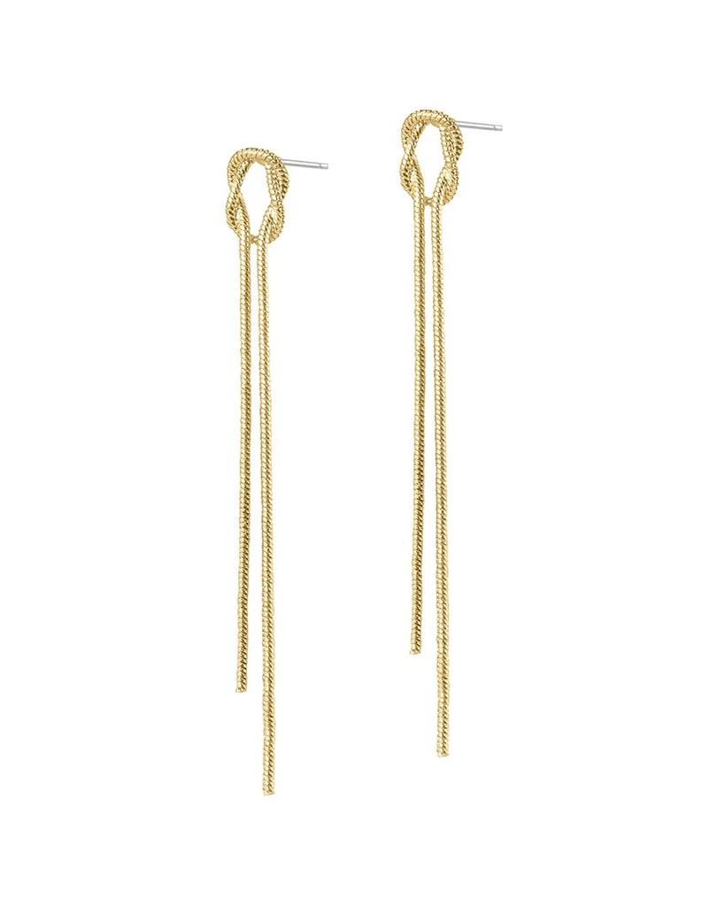 ELECTRIC PICKS Electric Picks 14K Plated Kelly Statement Earrings