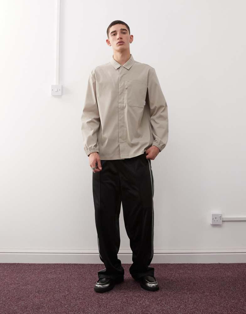 Berghaus Berghaus Shirt explorer long sleeve overshirt in taupe