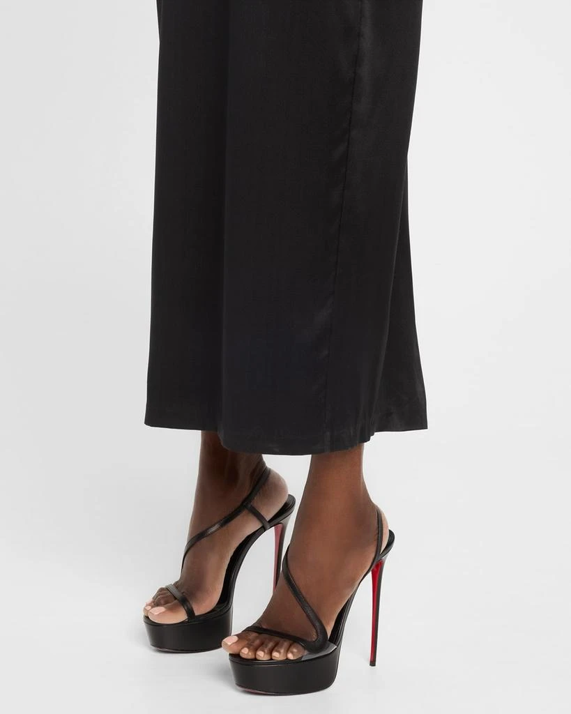 Christian Louboutin Rosalie Red Sole Platform Slingback Sandals 2