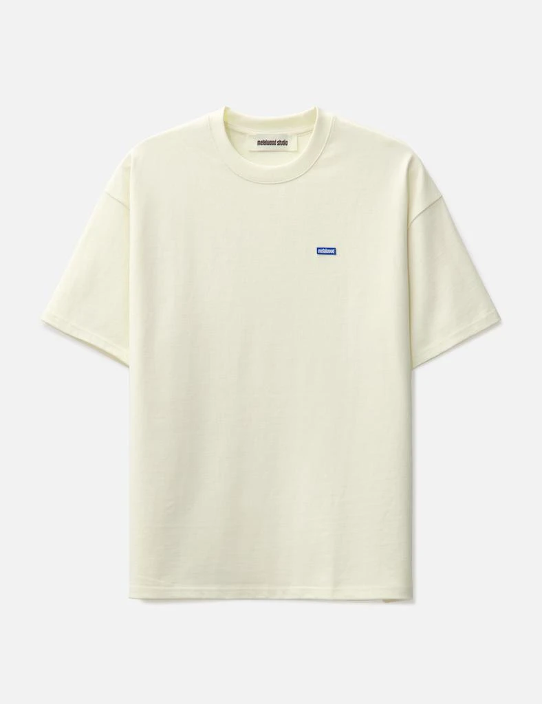 METALWOOD STUDIO MINI METAL LOGO HEAVYWEIGHT T-SHIRT 1