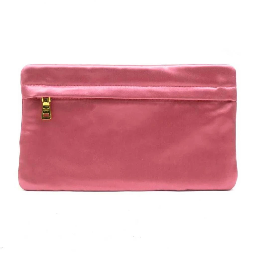 Prada Satin Pouch (Pre-Owned)