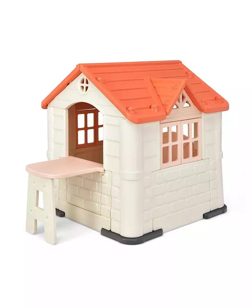 GOUUN Kid s Playhouse Pretend Toy House For Boys and Girls 7 Pieces Toy Set