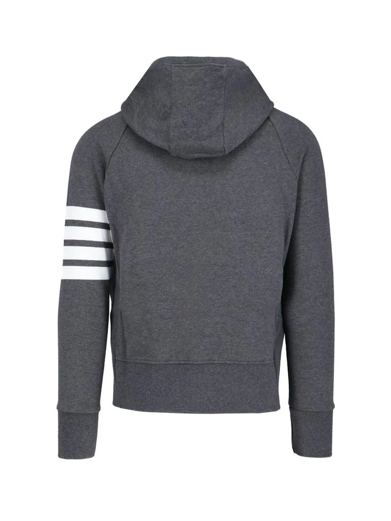 Thom Browne Thom Browne Classic Loopback 4-Bar Zip Hoodie 2