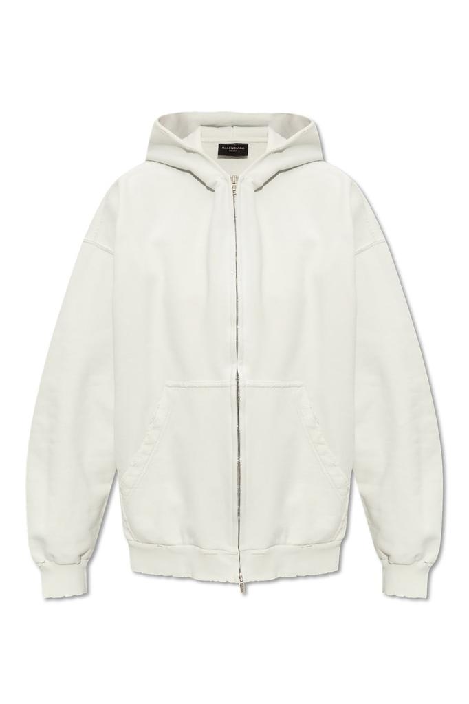 Balenciaga Logo Zip-Up Hoodie 9012 XS - Hoodies - BeyondStyle
