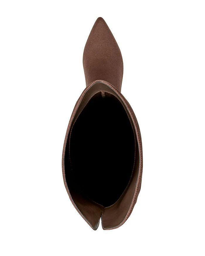Marc Fisher Women's Lottie Pointed Toe Block Heel Tall Boots 3