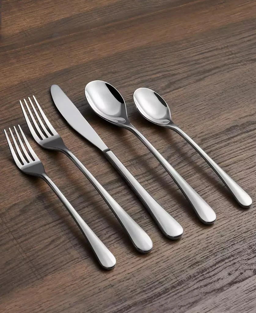 Cambridge Silversmiths Xyla Mirror Flatware Set, 20 Piece 3