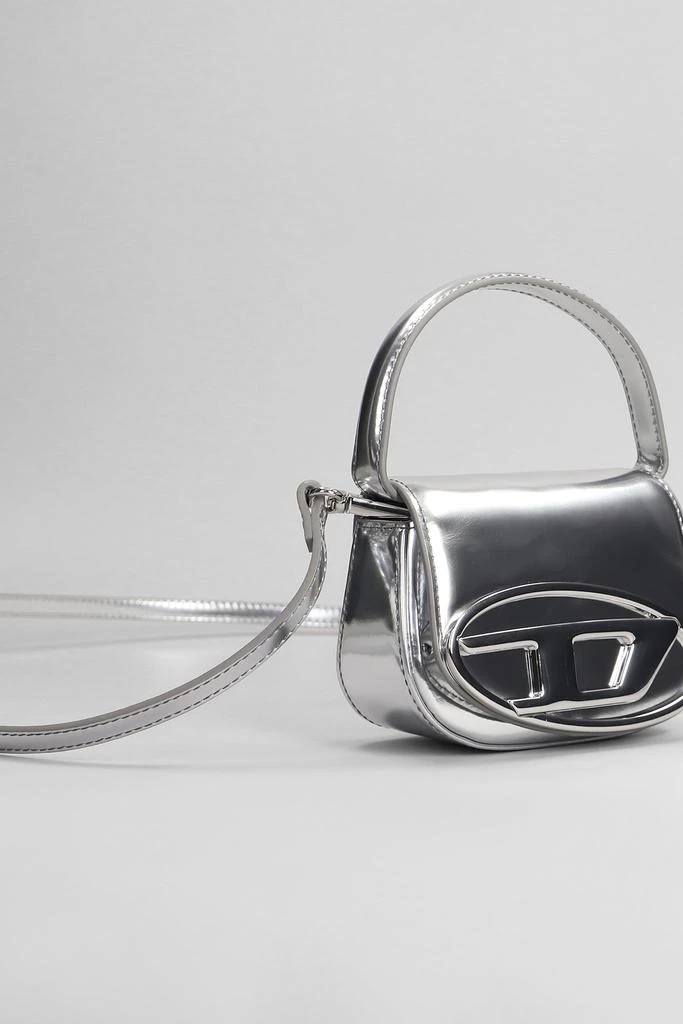 Diesel 1dr-xs-s Hand Bag In Silver Polyester 4