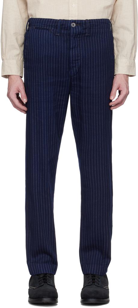 RRL STRIPED TWILL VINTAGE 5 POCKET PANTS RRL STRIPED TWILL VINTAGE