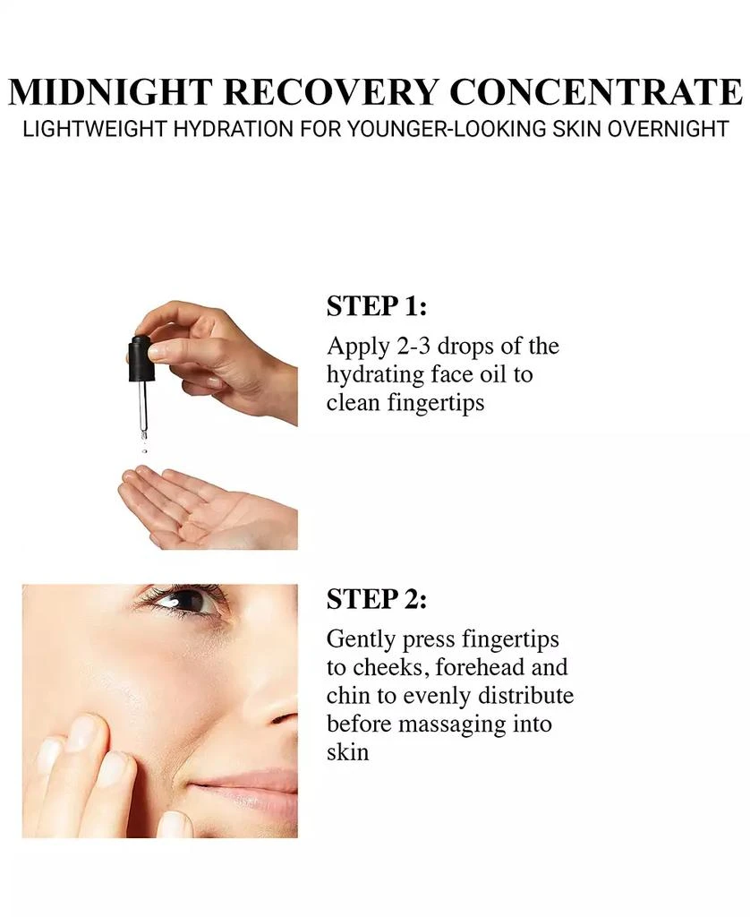 Kiehl's Since 1851 Midnight Recovery Concentrate Moisturizing Face Oil, 3.4-oz. 7