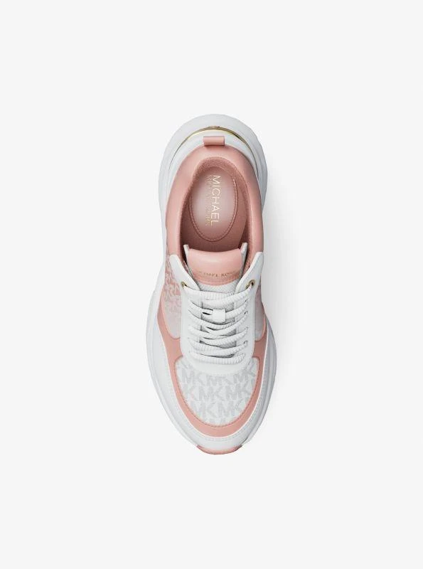 Michael Kors Katrina Mixed-Media Trainer 5