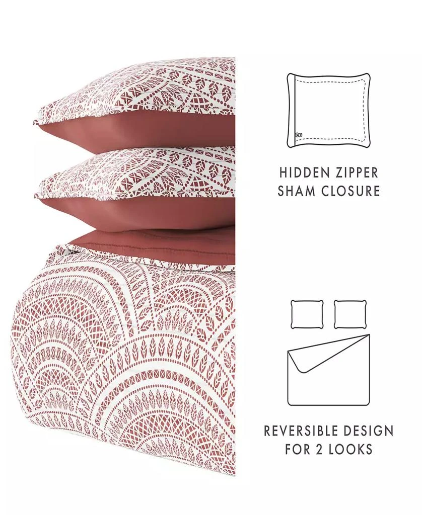 IENJOY HOME Scallop Reversible 3-Pc. Quilt Set 12