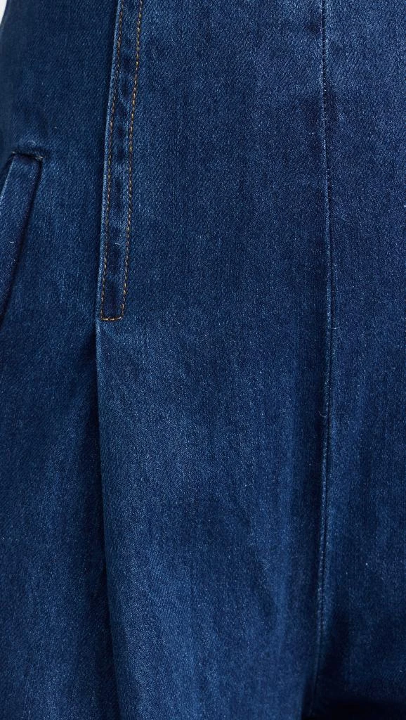 ROSETTA GETTY High Rise Wide Leg Jeans 5