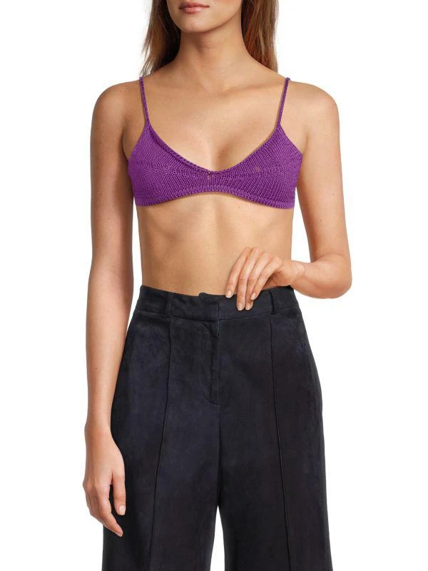 Khaite Carla Knit Bralette 1