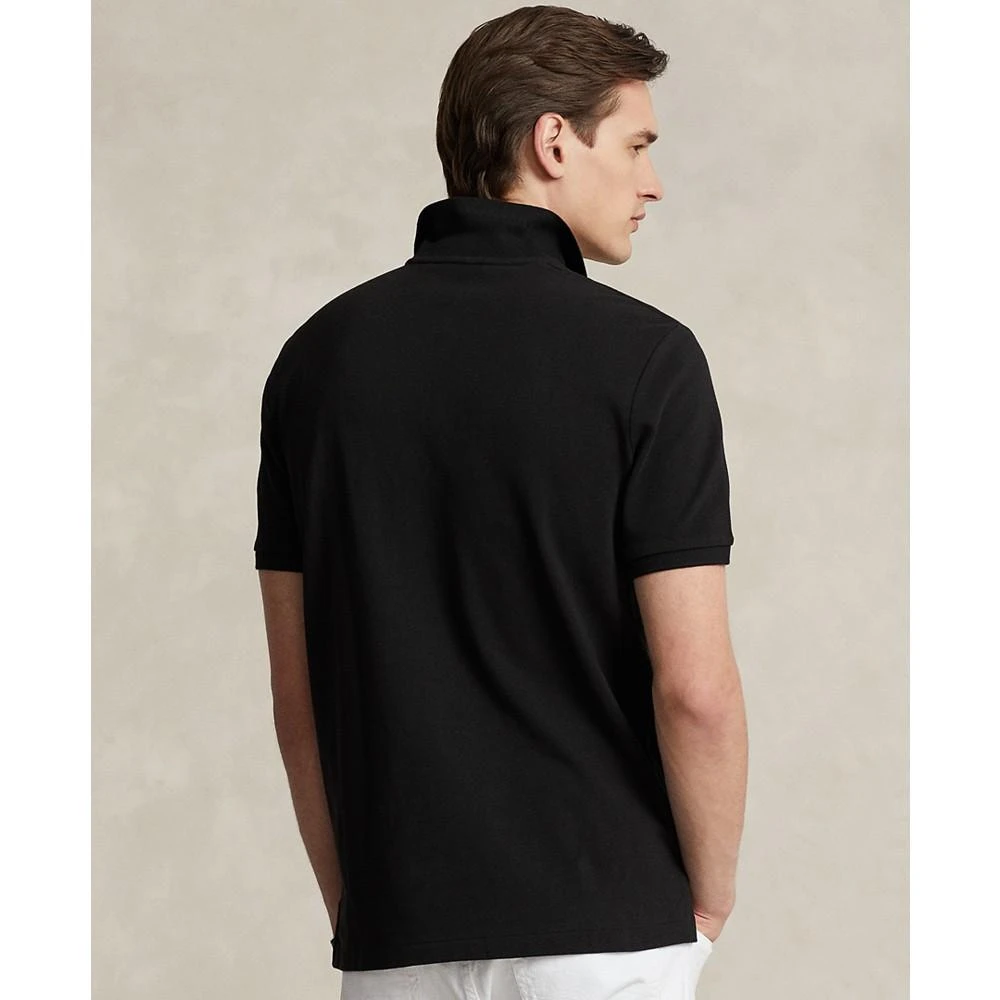 Polo Ralph Lauren Men's Classic-Fit Leather-Pony Mesh Polo 2