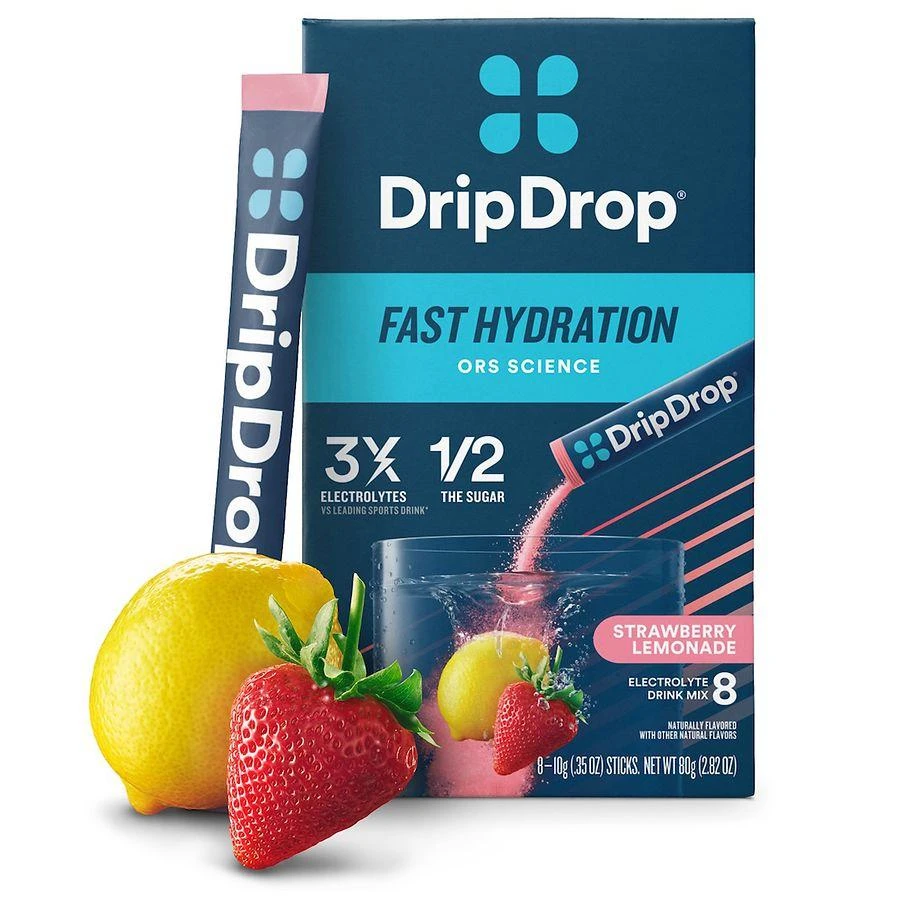 DripDrop Electrolyte Powder Strawberry Lemonade 3
