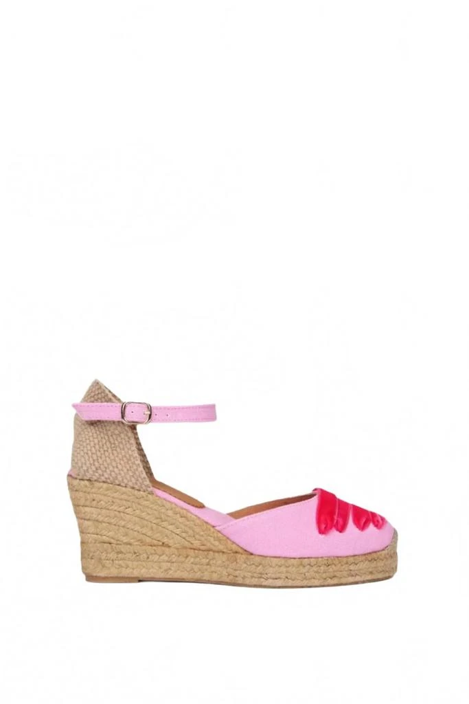 PENELOPE CHILVERS Women
s Mary Jane Dali Espadrilles In Pink Peony