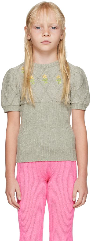 Cormio Kids Green Diamond Sweater