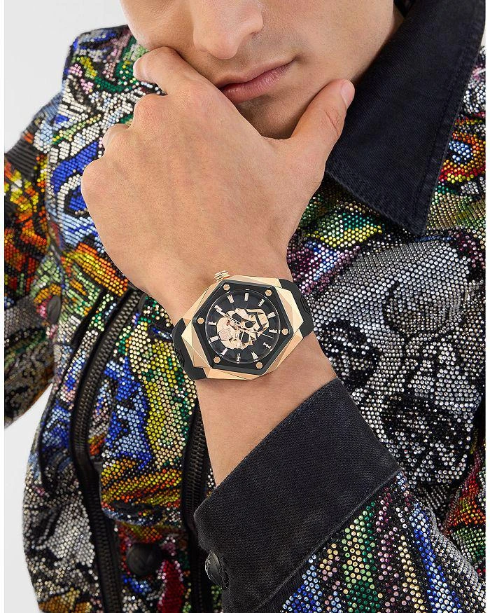 Philipp Plein The $kull Spikes Watch, 45mm - Women display picture 3