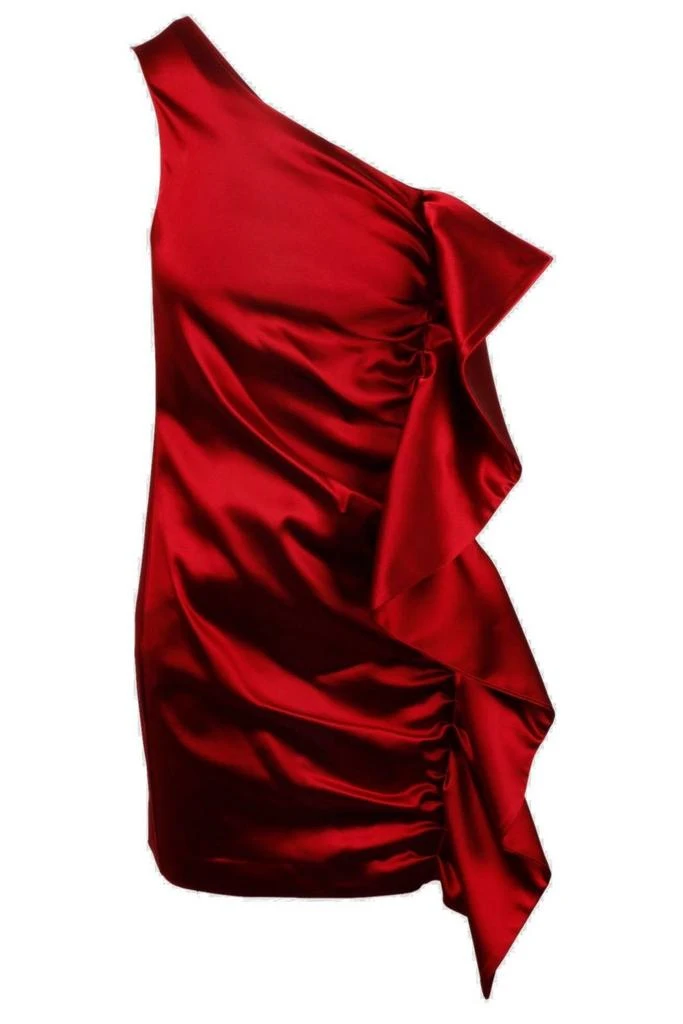 P.A.R.O.S.H. P.A.R.O.S.H. Alix One-Shoulder Midi Dress 1