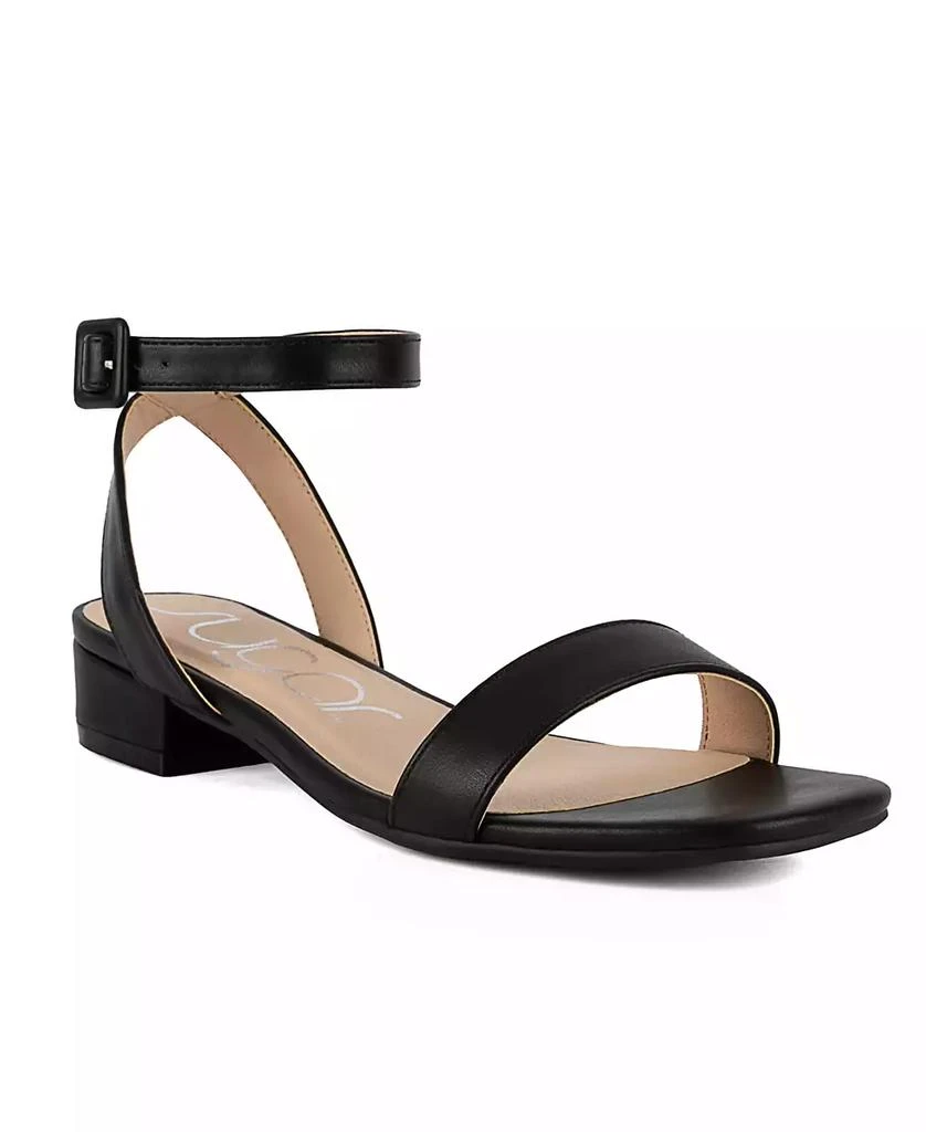 Sugar Women's Umpire Ankle Strap Block Heel Sandals 1