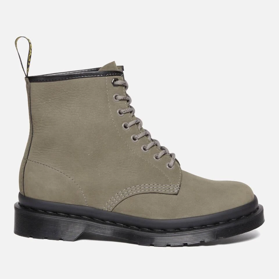 Dr. Martens DR. MARTENS MEN'S 1460 WATERPROOF NUBUCK 8-EYE BOOTS 1