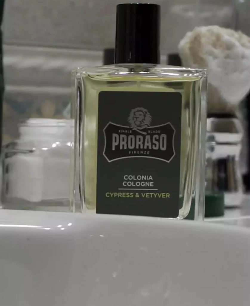 Proraso Cologne - Cypress & Vetyver Scent, 3.4 oz. 2