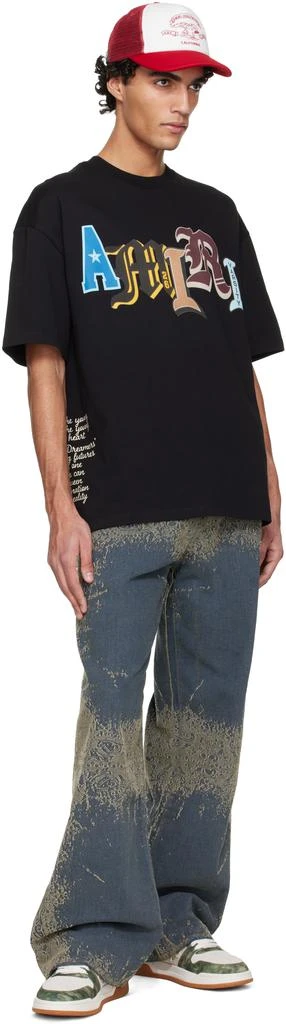 AMIRI Khaki 
Beige Camo Skel Top Low Sneakers 5