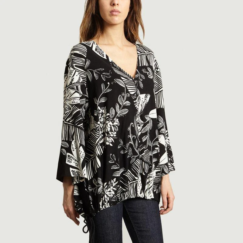 See by Chloé Jungle Printed Blouse Black SEE BY CHLOÉ 2