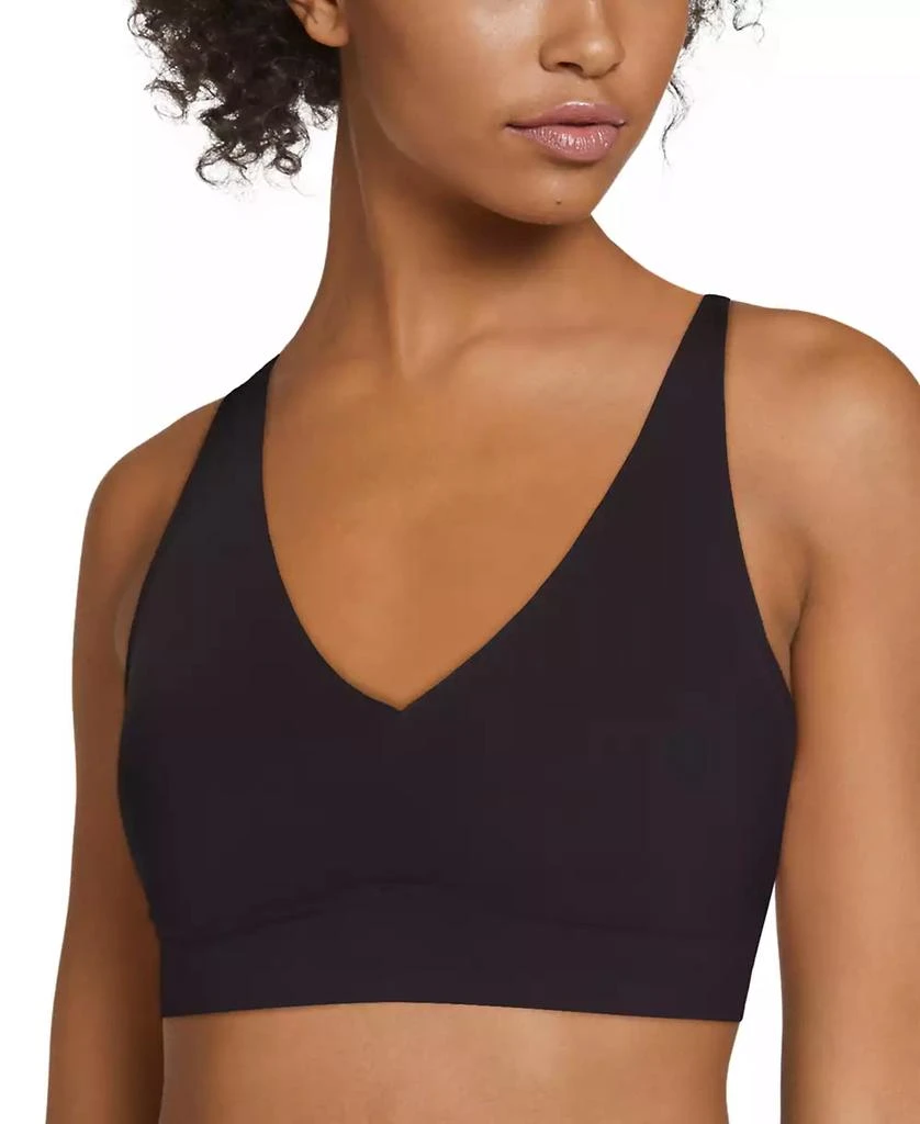 Jockey Women
s Solid Seam-Free Smooth Light Support Bralette 3044 1