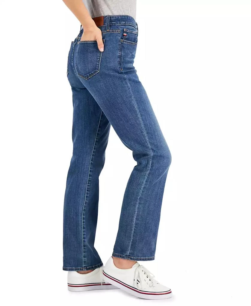 Tommy Hilfiger Women's Tribeca TH Flex Straight-Leg Jeans 3