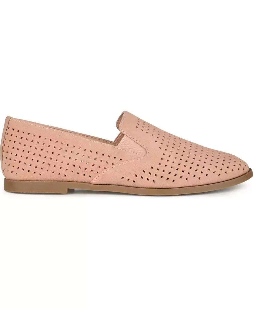 Journee Collection Women's Lucie Perforated Slip On Loafers 2
