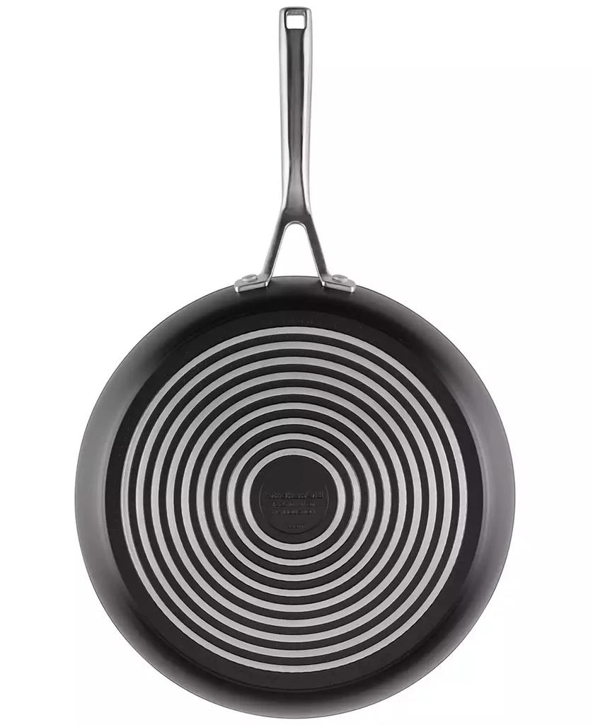 KitchenAid Hard-Anodized Induction Nonstick Frying Pan with Lid, 12.25", Matte Black 9