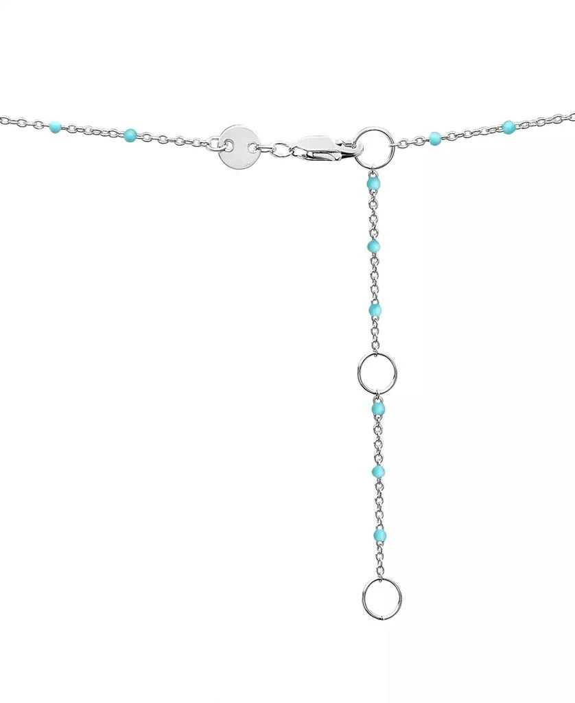 Macy's Birthstone Gemstone Necklace in Sterling Silver, 16" + 2" extender 6