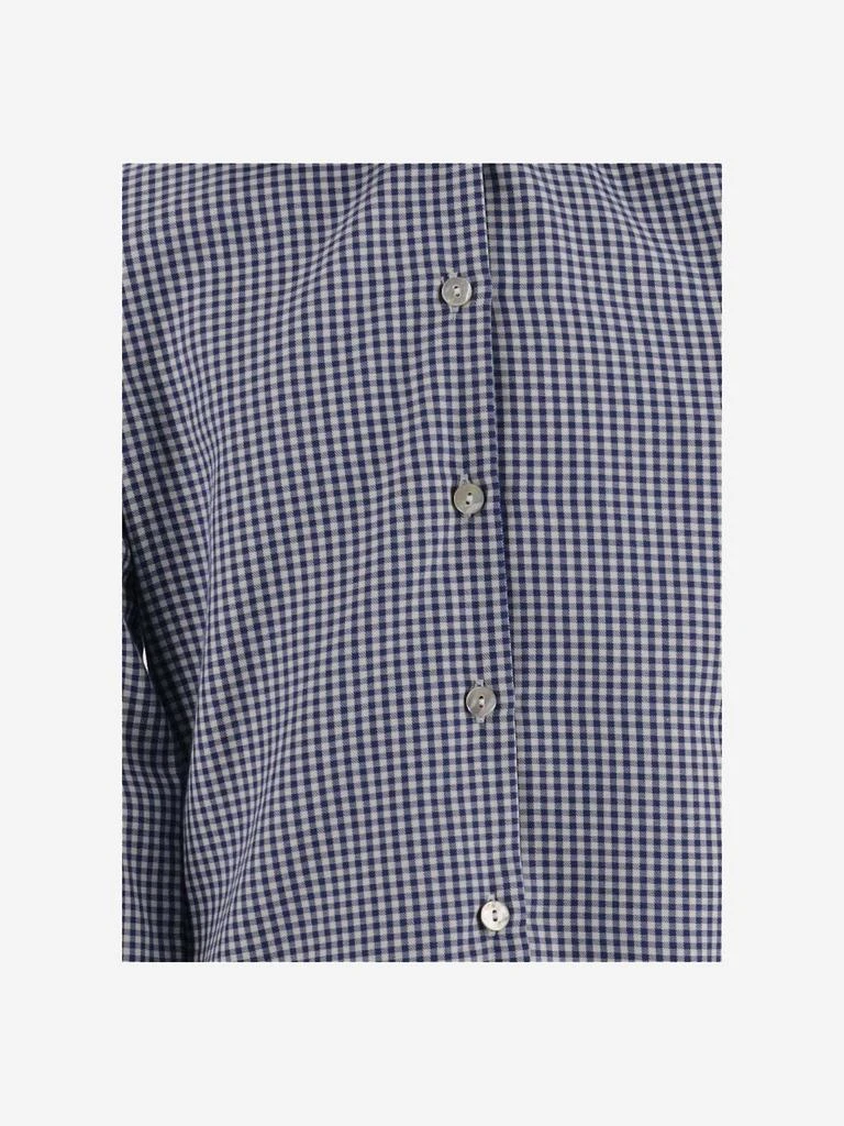 Nicoletta Fanna Cotton Shirt With Check Pattern 3