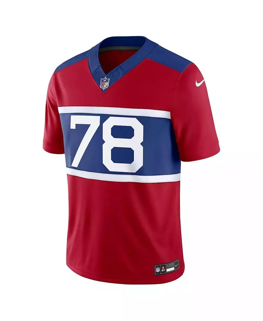 NIKE Men's Andrew Thomas Century Red New York Giants Alternate Vapor F.U.S.E. Limited Jersey 2