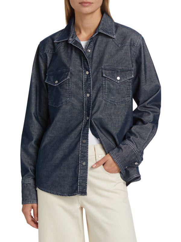 TWP Cowboy Take Me Away Denim Shirt