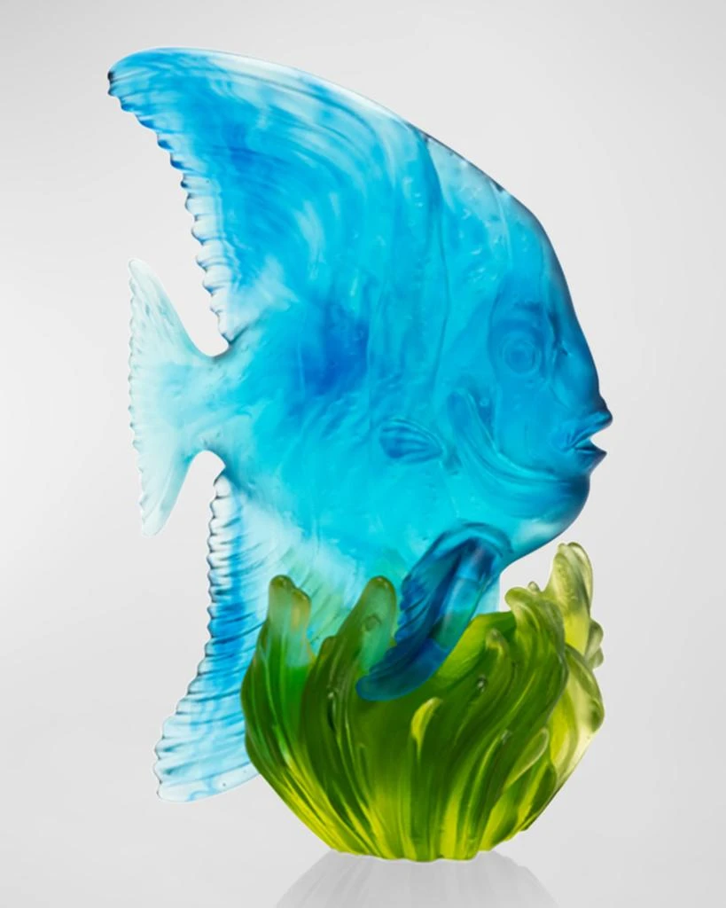 Daum Maya Blue and Green Medium Platax Fish 3